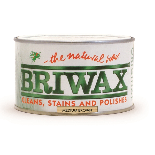 Briwax Original medium brown 400g